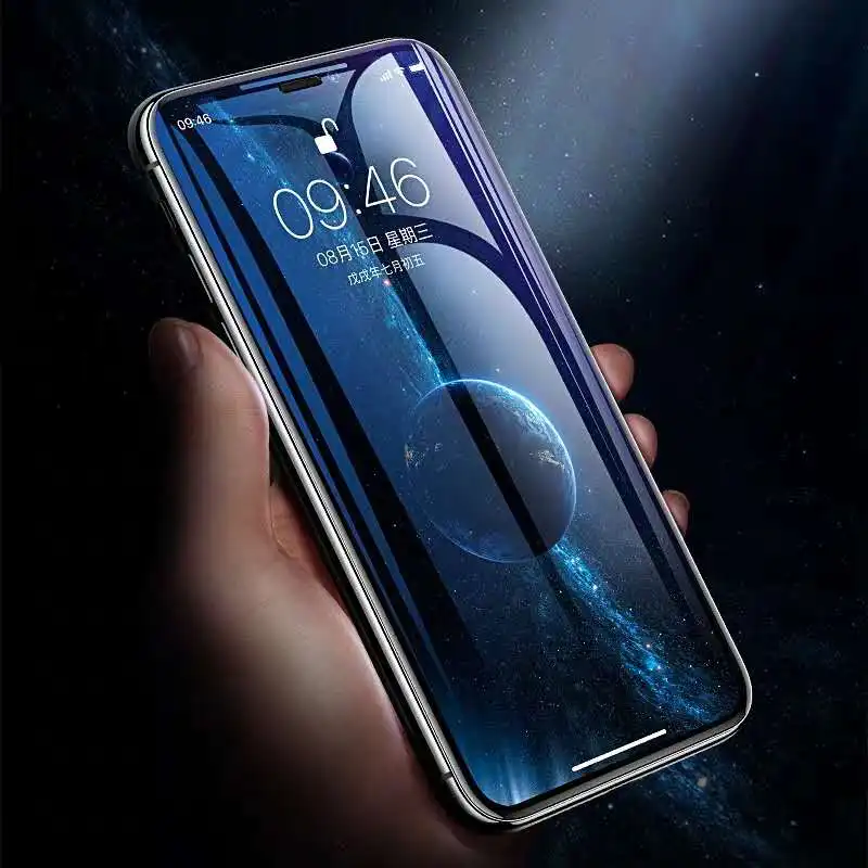 TISDLIP 9 H полное покрытие закаленное стекло для iphone 6 6s 7 8 плюс X защитное на пленка |