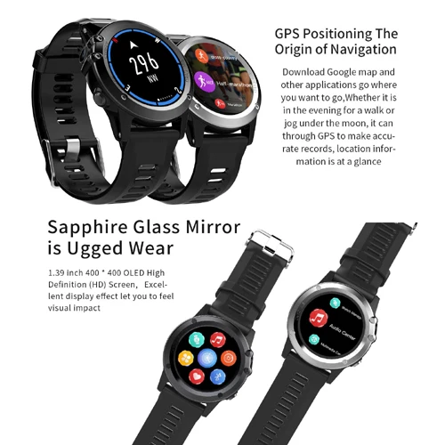 Смарт часы водонепроницаемые 3g Wifi gps SIM Smartwatch монитор сердечного ритма камера телефон для samsung Galaxy S9 Plus Note 9 Asus LG htc