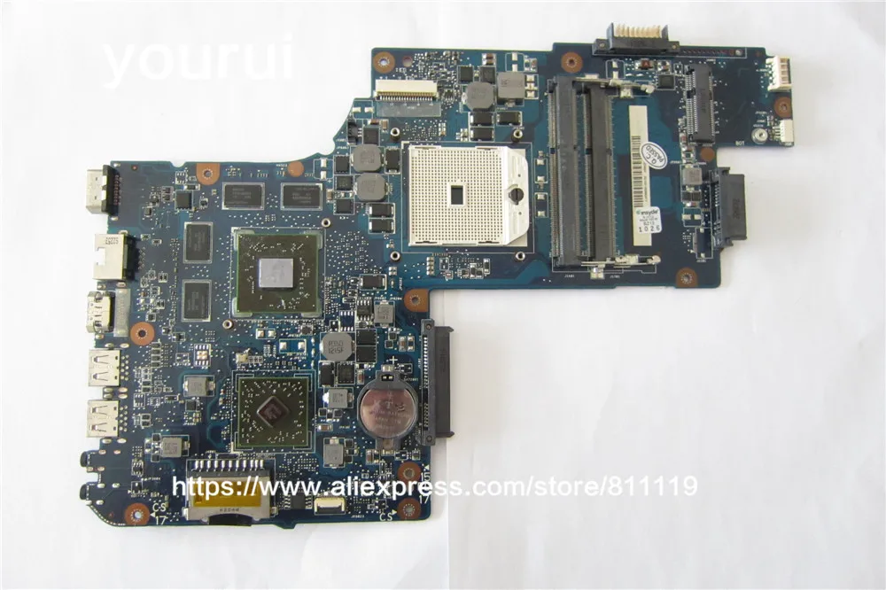 Материнская плата yourui H000051780 для Toshiba Satellite C855 C855D L850D C850 материнская ноутбука 15 6