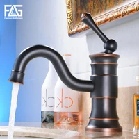 flg modern washbasin design oil rubbed bronze bathroom faucet mixer hot and cold black water taps for basin of bathroom