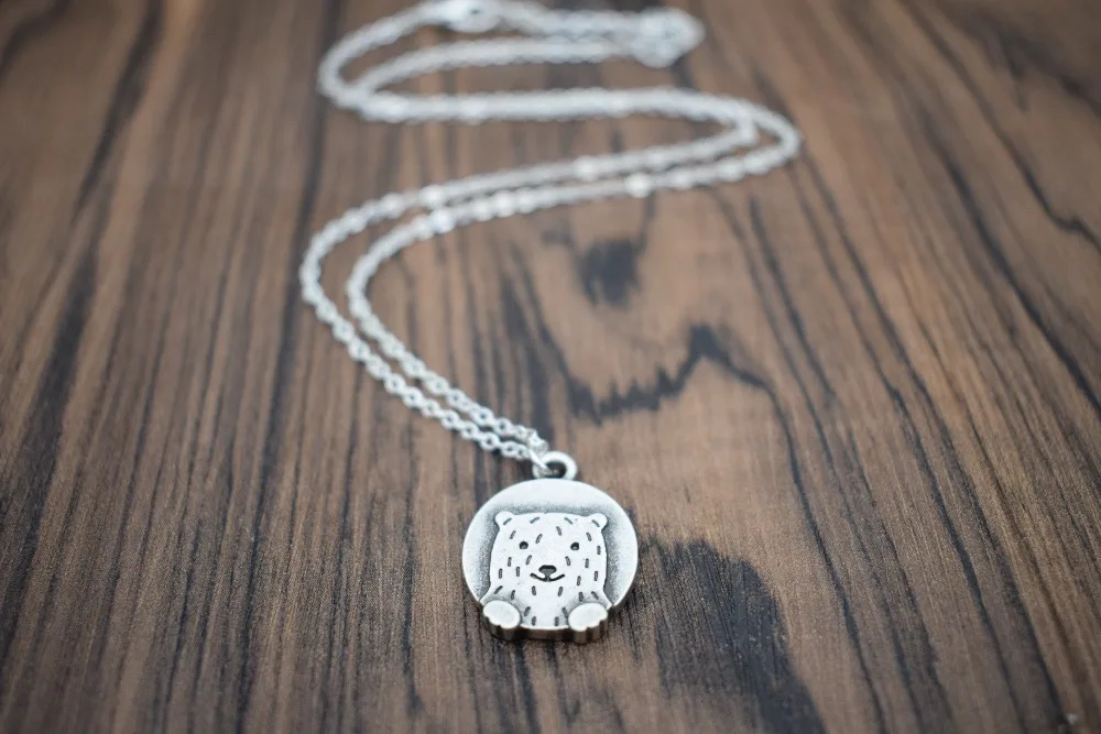 Очаровательные металлические подвески "ежик" на нежном ожерелье для девочек и женщин в подарок лучшей подруге SanLan.