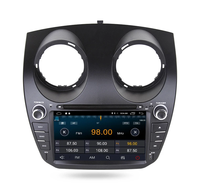 7 дюймовый автомобильный dvd плеер на основе Android с GPS 3G/WIFI/BT TV DVR OBD аудио Радио