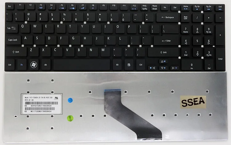 

SSEA New US keyboard For Acer Aspire V3-551 V3-571 V3-531 E1-731 E1-731G E1-771 E5-511 E5-521 E1-772 5755G 5830G E1-532 E1-771