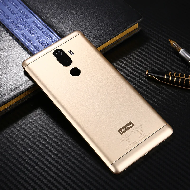 Для Lenovo K8 note Металлическая Задняя крышка батареи K8note задняя золотого