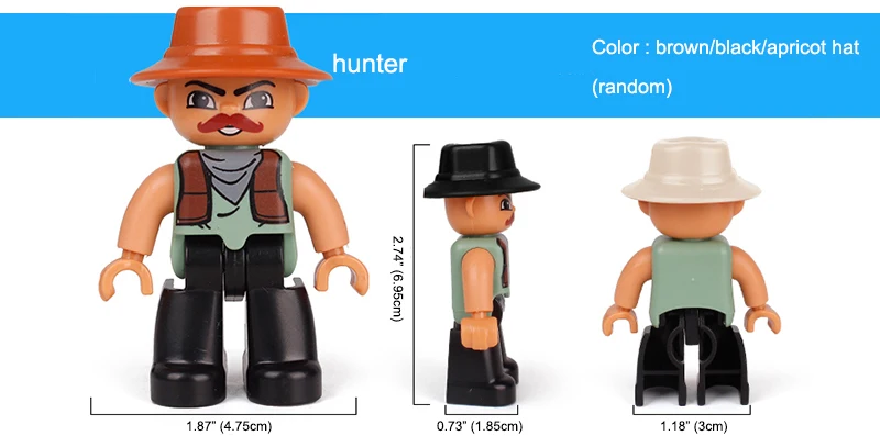 5 10 20. Кубики, Набор фигурок Duplo, совместимые фигурки, блоки, большие кирпичи, персонажи, семья, полиция, строительный блок, игрушка