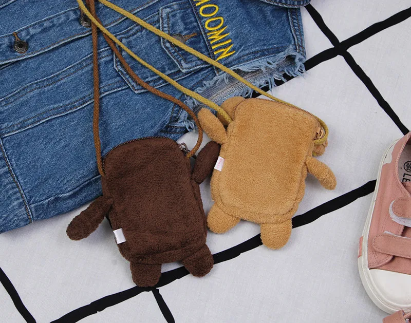 Оригинальный японский domo Кун Медведь Rilakkuma плюшевый Кошелек для детей|Плюшевые