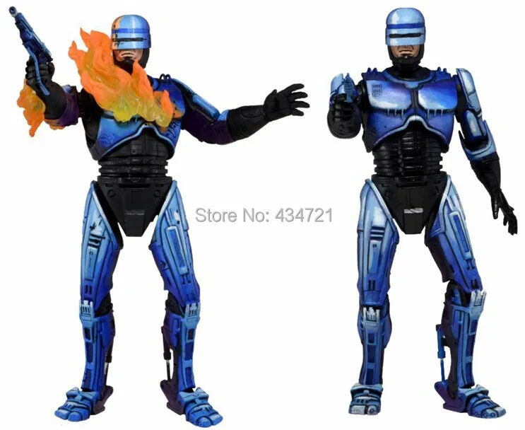 Популярная классическая научно фантастическая игра экшн фигурка Robocop VS Terminator NECA