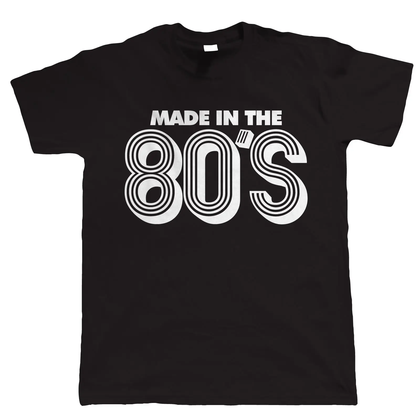 Новый Лето 2017 г. Мода Сделано в 80 s мужские Смешные 30TH Рождество футболка |