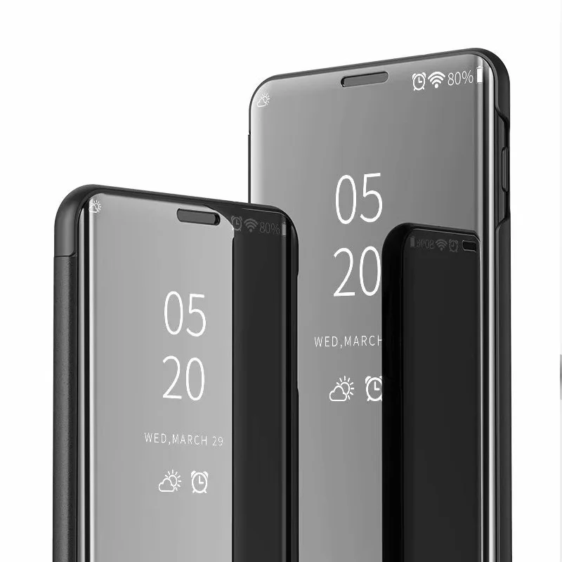 Роскошный умный зеркальный чехол Magentic для Samsung Galaxy A60 ударопрочный A70 чехлы с