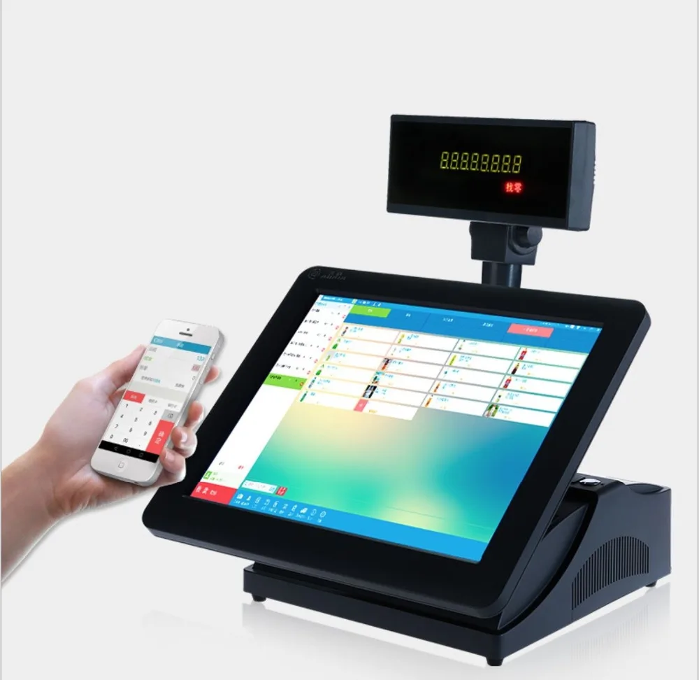 15 дюймов Ресторан сенсорный экран pos системы с программного обеспечения|system|system |