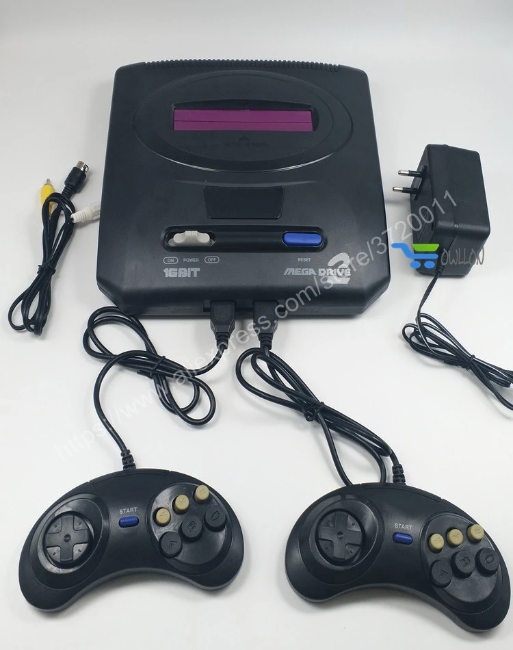 Игровая приставка SEGA MD2 20 шт. 16 бит с переключателем режимов США и Японии игровой