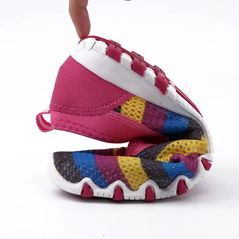 TULUO/легкая обувь для бега женщин носки кроссовки улицы Летняя без шнуровки из