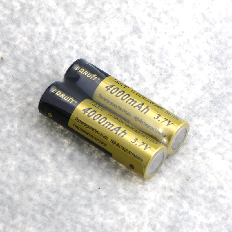 6 шт Перезаряжаемый 18650 литий ионный 4000 mAh 3 7 V батареи Светодиодный Фонарь