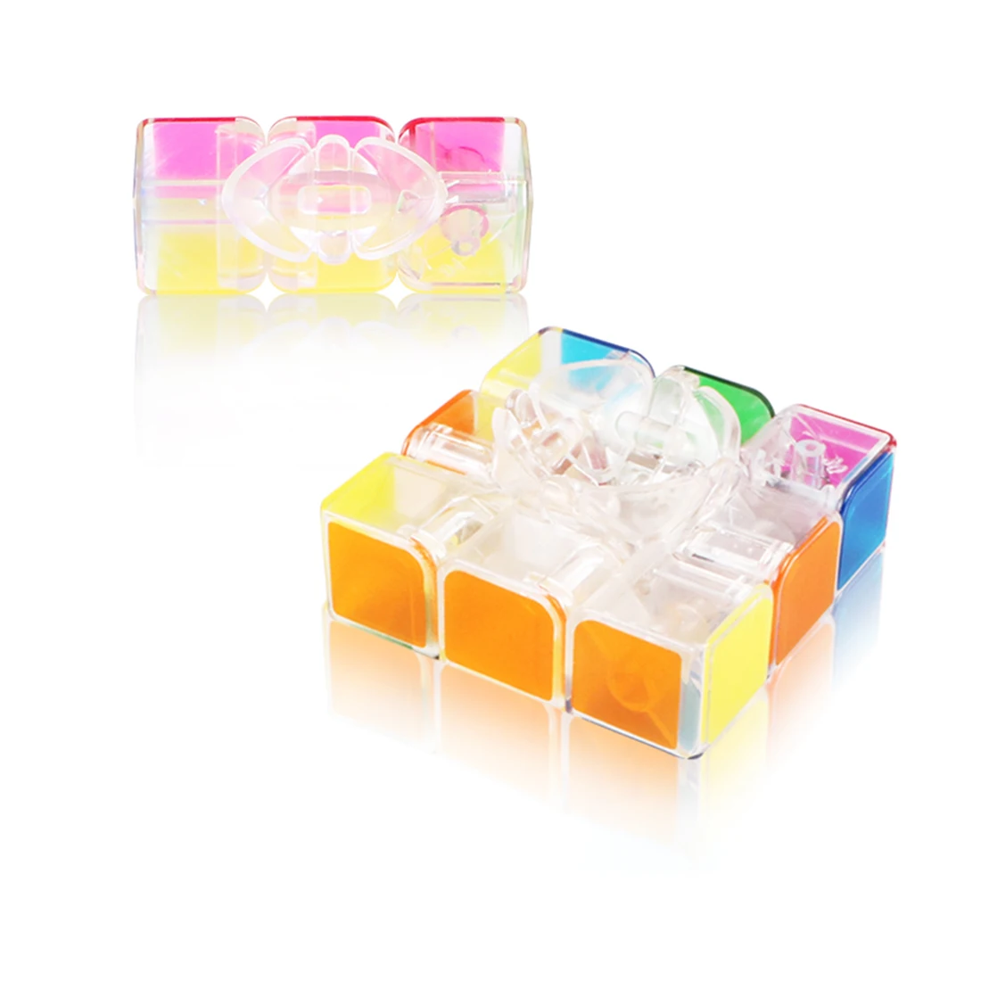2019 New Arrivals QiYi Mofangge Qihang 3x3 Magic Cube Puzzle Toy for Competition - Transparent | Игрушки и хобби