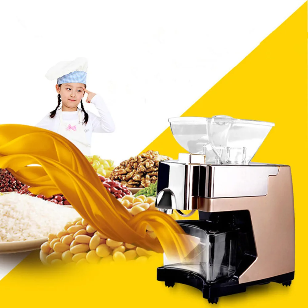 Hot and cold oil press pressing high extractor 550W 220V 50HZ presser sunflower seeds electric squeezer | Бытовая техника