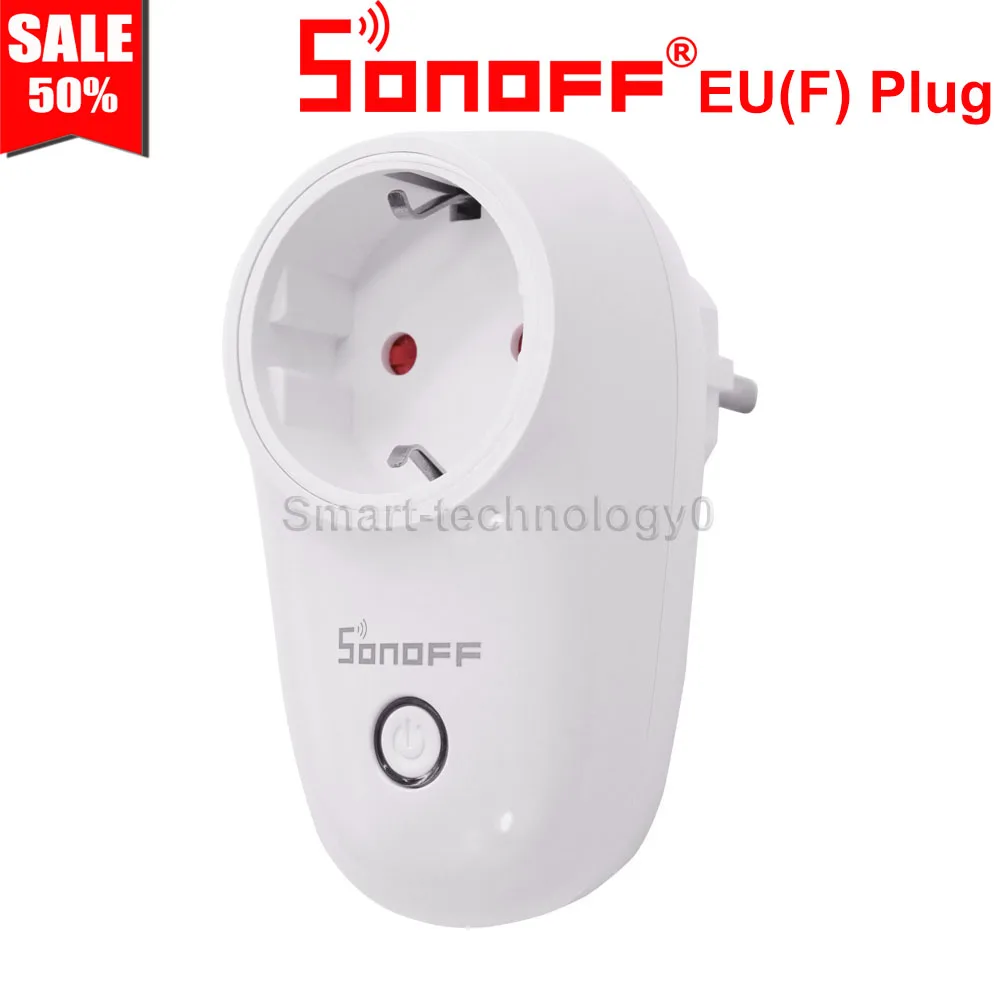 Sonoff S26 WiFi умная розетка EU/UK/US беспроводной штепсельный переключатель розетки питания приложение Ewelink работа с Homekit Alexa Google Assistant