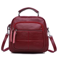 new fashion woman leather brands backpack female quality shoulder bags backpacks for girls women elegant mochila feminina