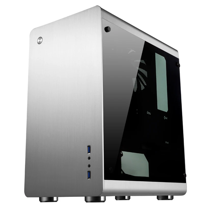 JONSBO RM3 MicroATX/ITX алюминиевый корпус MATX чехол для компьютера двусторонний с