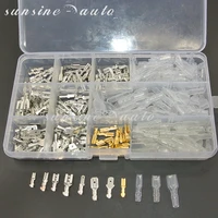 300pcs 2 22 84 86 3mm insulated electrical wire crimp terminal spade connector assortment set