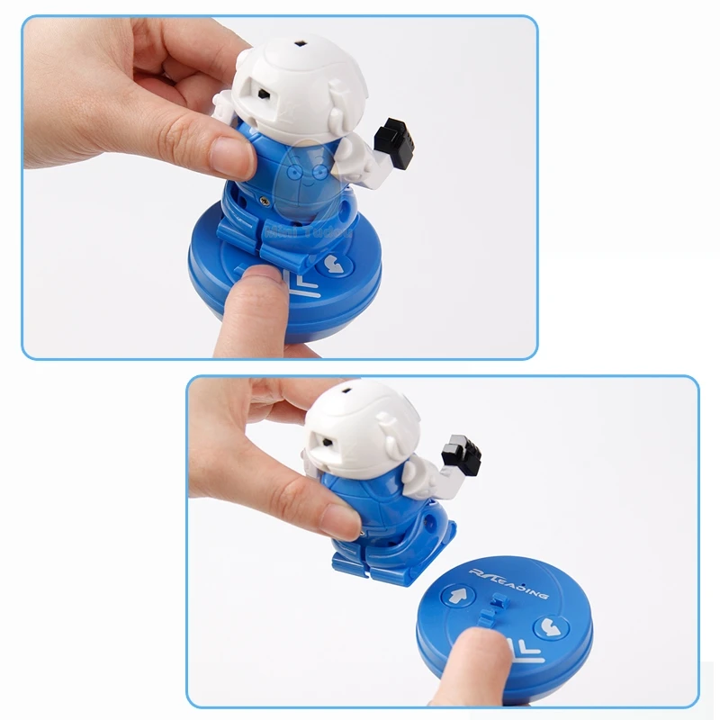 Mini RC Robot Toy Remote Control Robots Smart Child With Light Action Figure Toys For Boys Children Birthday Gift |