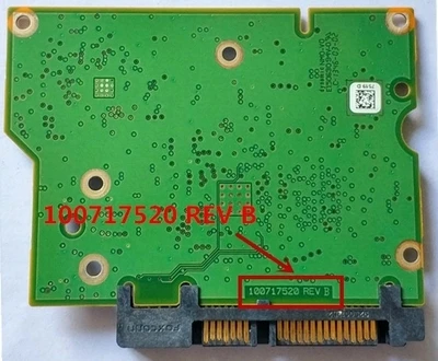 Печатная плата 100717520 для Seagate 3 5 SATA ST1000DM003 ST2000DM001 ST3000DM001 REV B|Детали инструментов| |