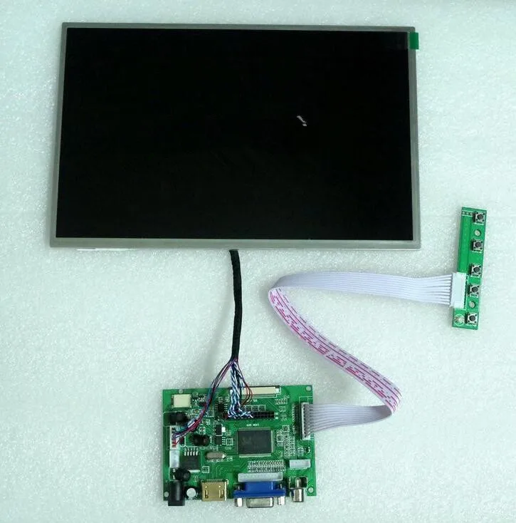 10 1 дюймовый комплект ЖК дисплея Raspberry berrypi с подсветкой IPS HDMI + VGA 2AV|kit hdmi|kit kitsvga vga |