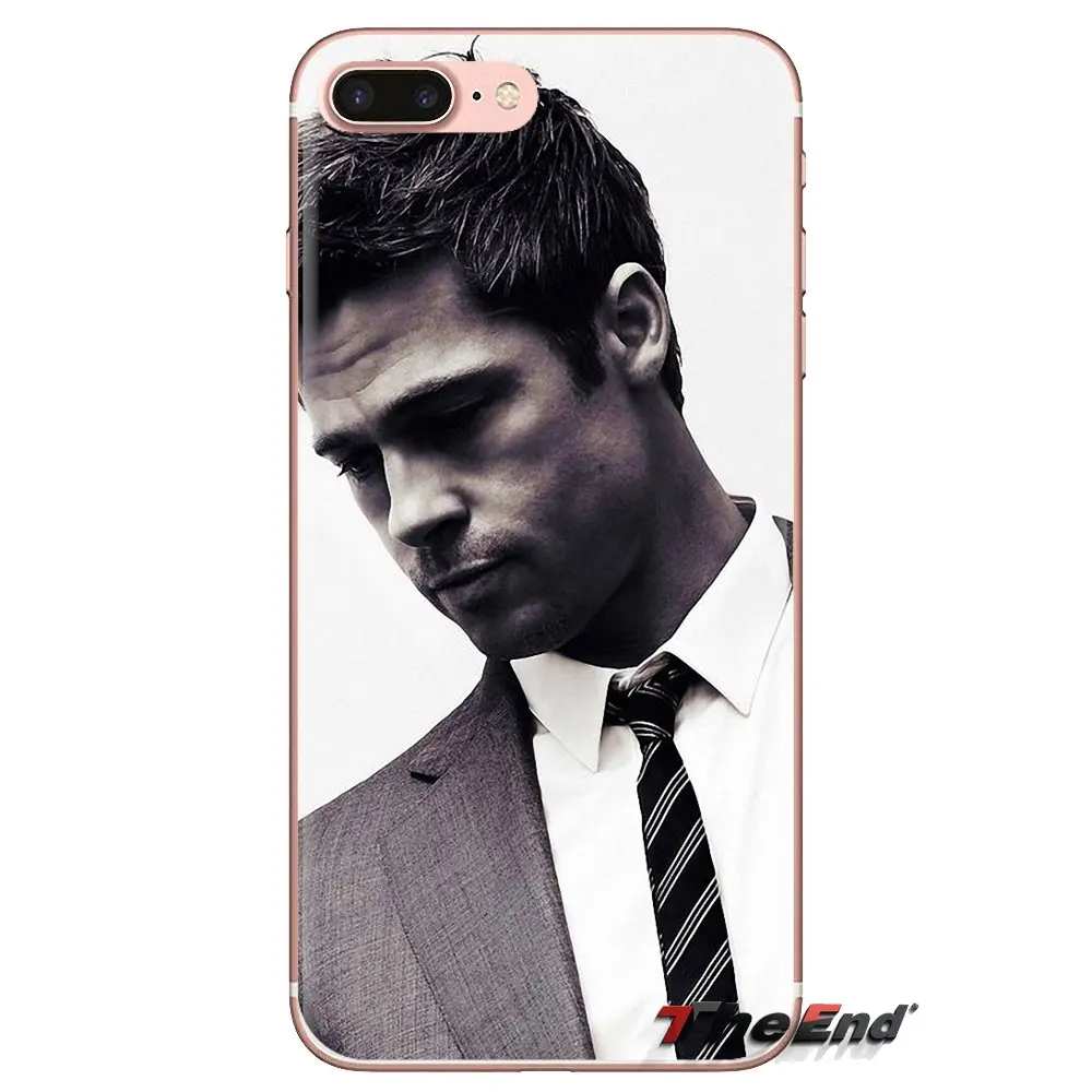 Силиконовый чехол для телефона Brad Pitt Superstar Мужской Для LG Spirit Motorola Moto X4 E4 E5 G5 G5S G6 Z Z2