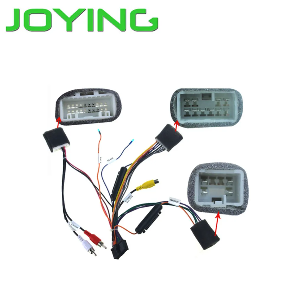 Joying жгут проводов для Toyota Highlander только радуги android устройства|toyota harness|toyota wiring