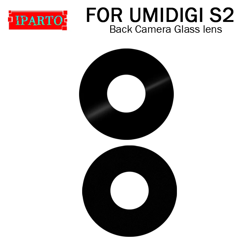 Стеклянный объектив задней камеры UMIDIGI S2 100% оригинальный новый стеклянный Замена