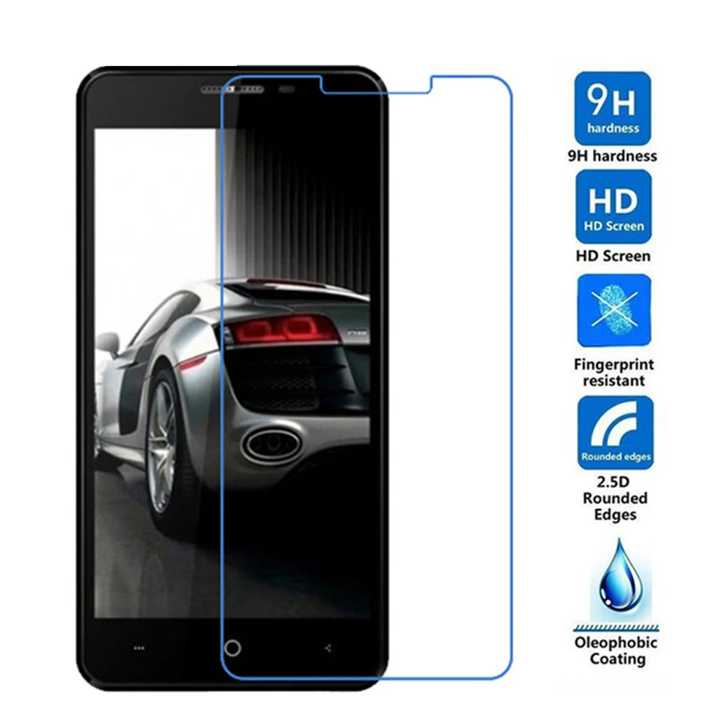 Защитная пленка для экрана Оригинал 9H Премиум Закаленное стекло capa Leagoo kiicaa power