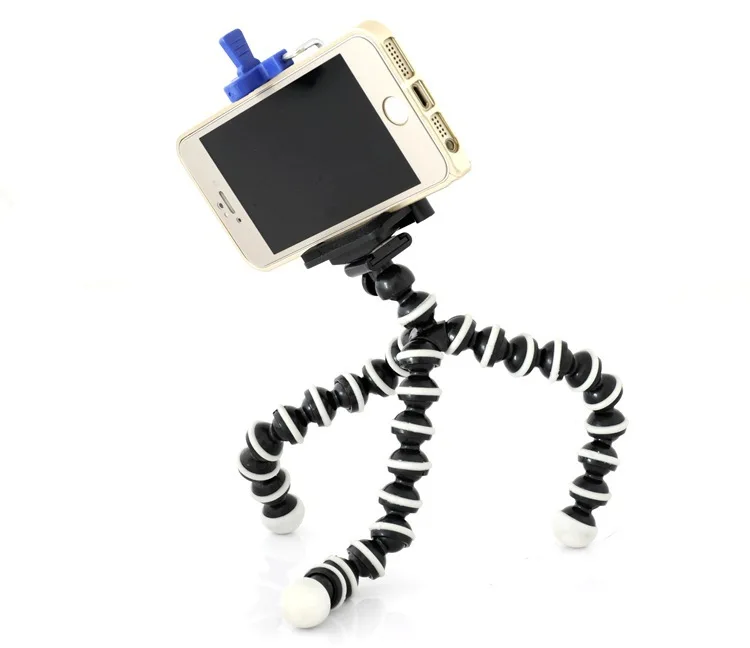 Гибкий штатив для телефона с зажимом для телефона для IPhone 8 7 6 Dslr Gopro Xiao Yi 4K SJCAM крепление для камеры