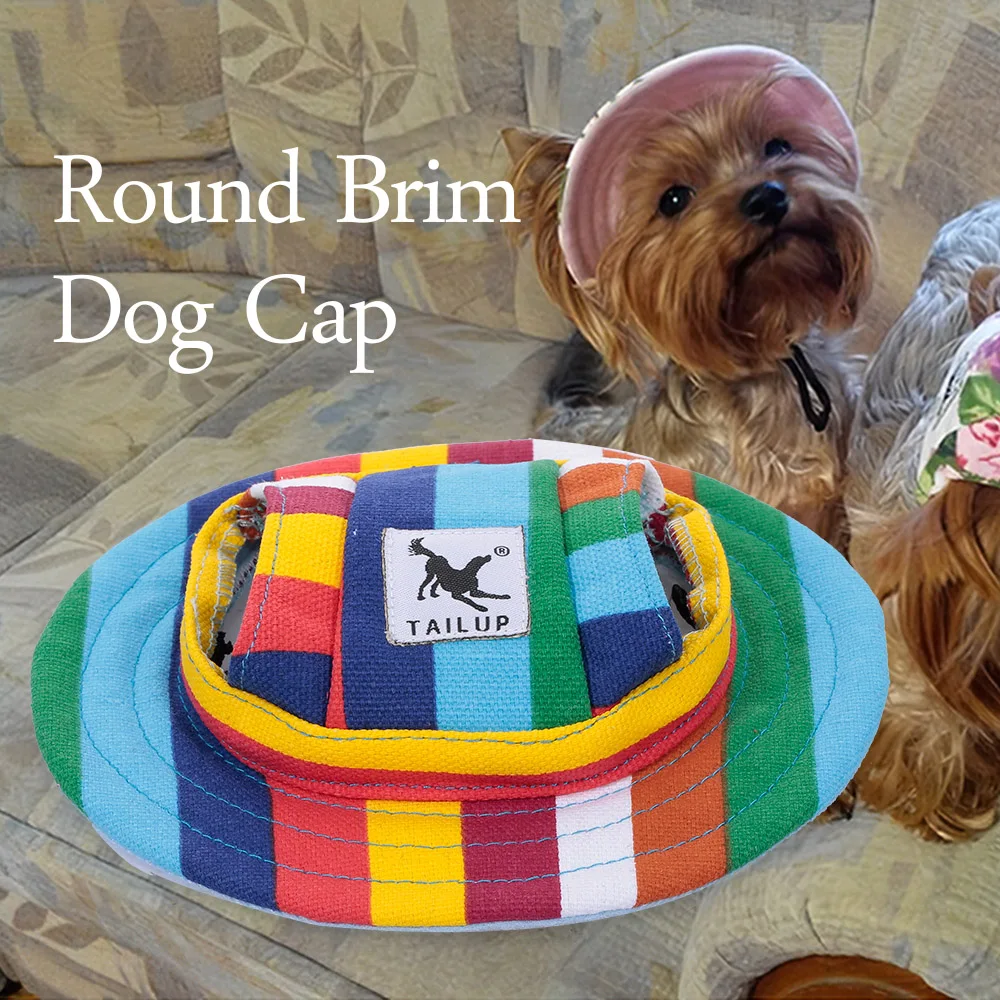 Милая шапочка для домашних собак шапка с отверстиями ушей кошек шляпа щенков