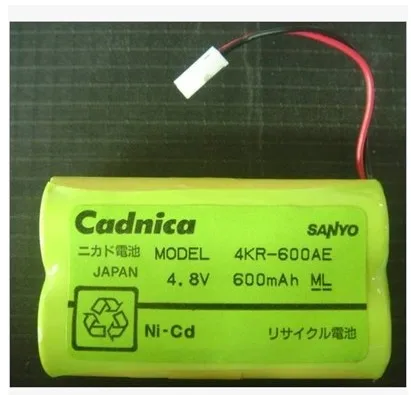 Freeshipping Sanyo Cadnica 4KR 600AE 4.8 В 600 мАч аккумулятор|battery pack car charger|battery powered rc helicopterbattery ag4 |
