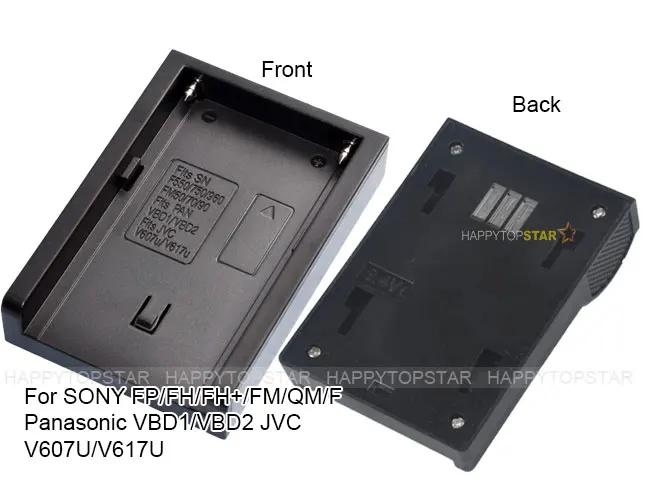 Адаптер для SONY NP F970 F960 F770 F570 F550 F750 FM50 FM70 FM90 FH FM QM F Panasonic VBD1 VBD2 jvic V607U V617U|sony plate|f970 f770