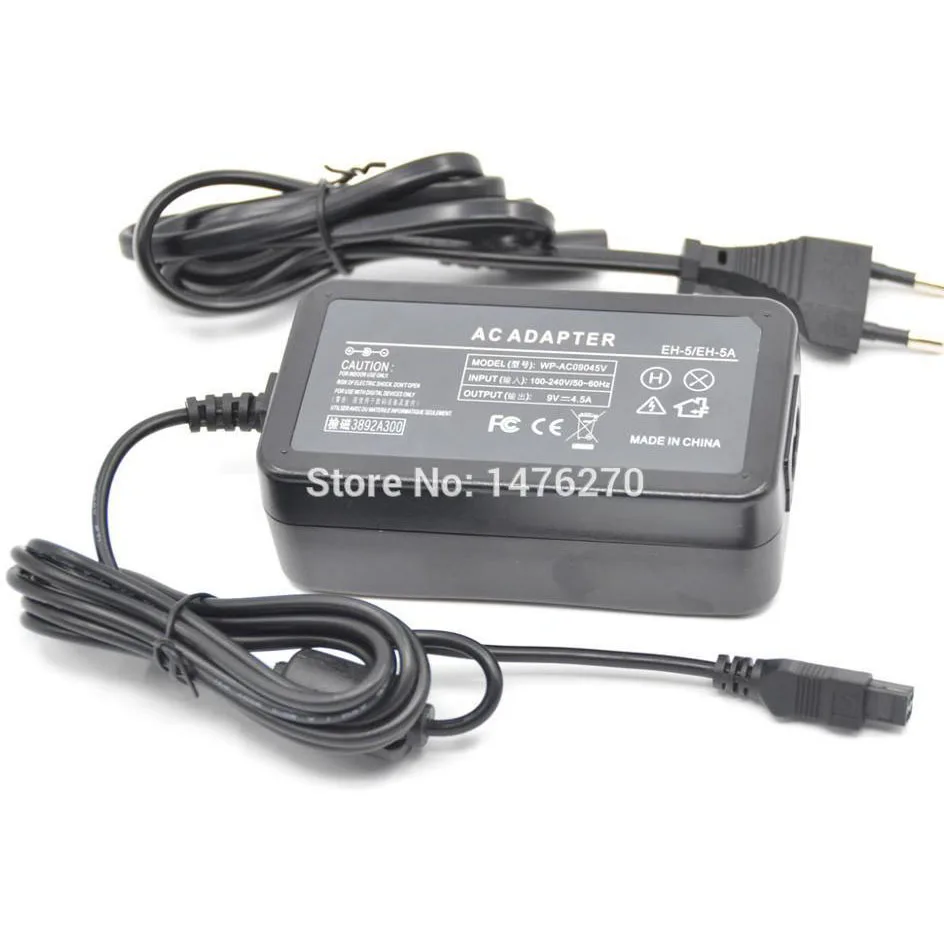 

New EH-5A EH-5 EH5 EH-5B Camera AC Power Adapter charger supply for Nikon D700 D300 D300S D100 D90 D80 D70 D70S D50 Cameras