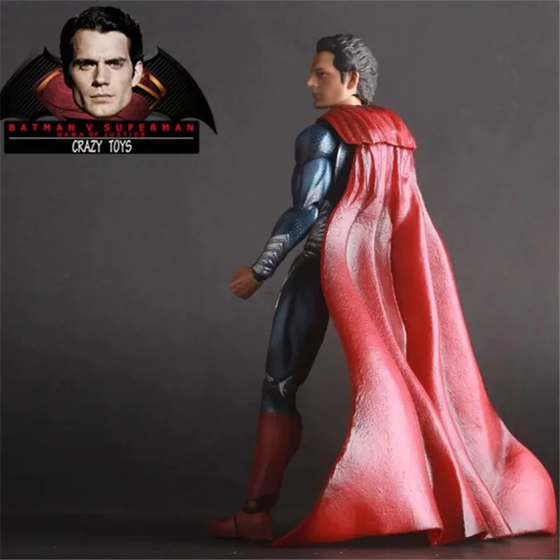 1:7 Crazy Toys DC Comic Superman V Batman Collectable 10 'Ƈ/7 ПВХ Аниме фигурки Модель Коллекция для