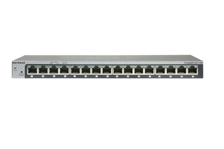Netgear GS116 неуправляемый полный дуплекс|Сетевые коммутаторы| |