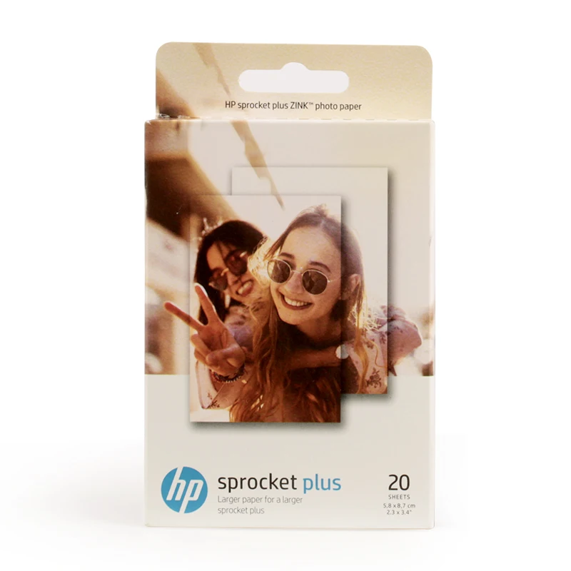 2 коробки (40 листов) карманная Звездочка плюс Мобильная фотобумага ZINK 5 8*8 6 см