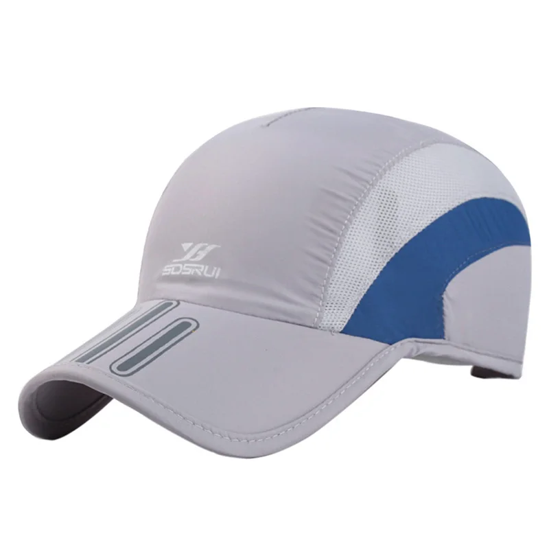 Мужская дышащая сетчатая шляпа для бега бейсбольная кепка тенниса