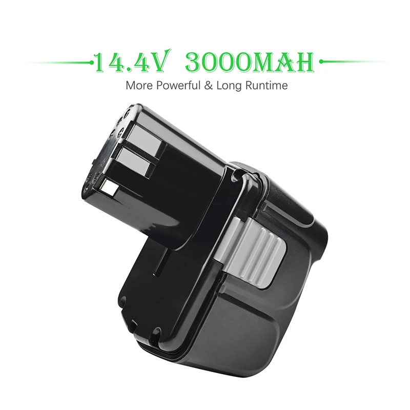 Литий ионный аккумулятор Powtree 14 4 В 3000 мАч для Hitachi BCL1430 CJ14DL DH14DL EBL1430 BCL1415