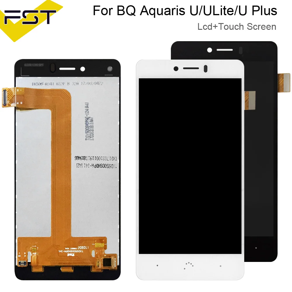 Протестирован для BQ Aquaris U lcd/BQ U lite lcd/BQ U Plus lcd дисплей сенсорный экран в сборе для BQ U lcd панель Tactil