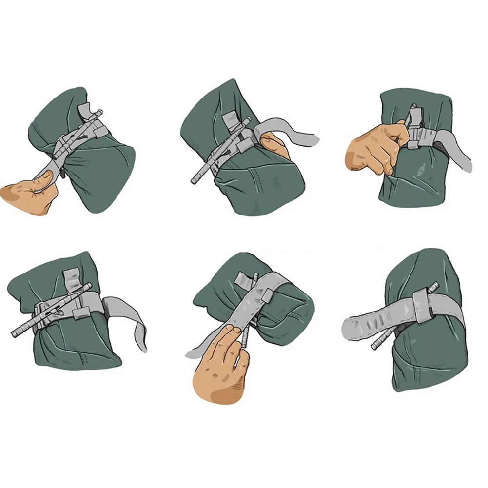 Открытый Пеший Туризм Портативный первой помощи Быстрый Медленный пряжкоймарки