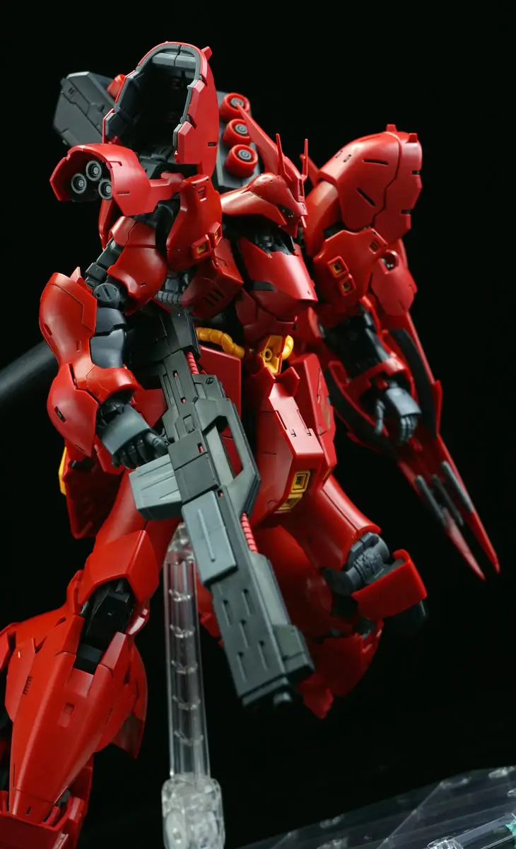 Японский Bandai оригинальный воина гундама Модель RG 1/144 MSN 04 SAZABI японский модель