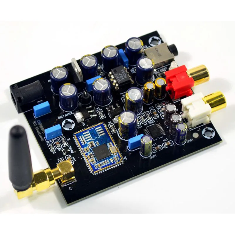 CSR8675 APTX HD Bluetooth 5 0 беспроводной приемник JRC5532 PCM5102A I2S DAC декодирование без потерь