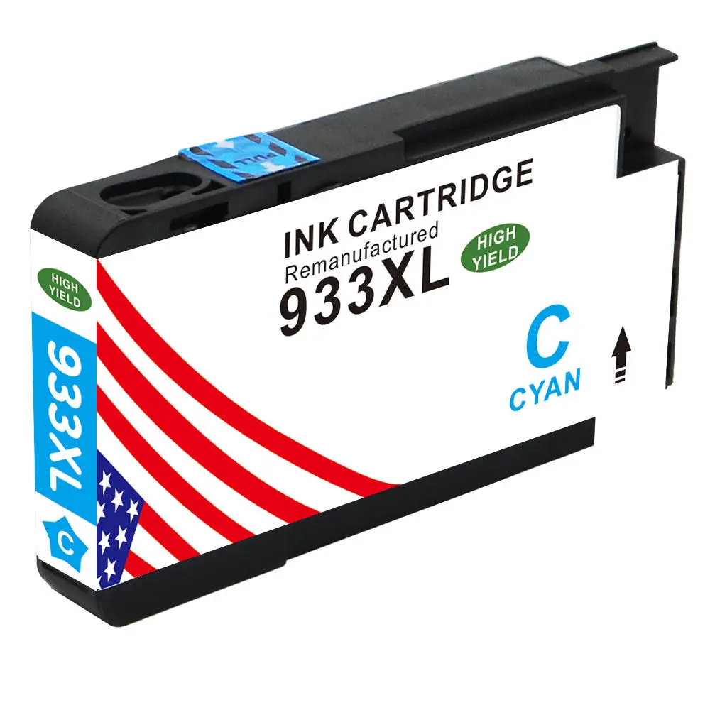 Тонер Королевство 8 шт./компл. 932XL 933XL High Yield картридж Набор для HP Officejet 6100 6600 6700 7110 7510