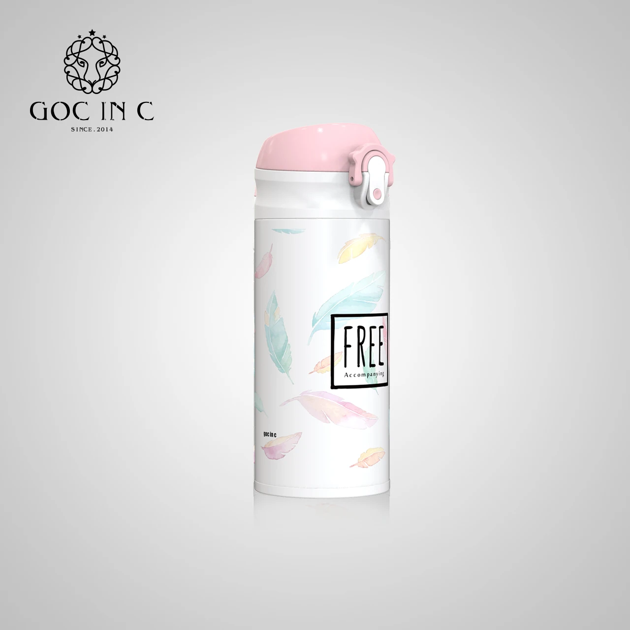 2017 Новинка 350 мл GOC IN C креативная портативная уличная изоляционная чашка из