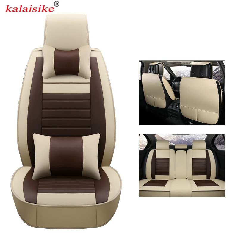

kalaisike universal leather auto seat covers for DS all models DS5 DS4 DS DS3 DS4S DS6 car styling car accessories auto cushion