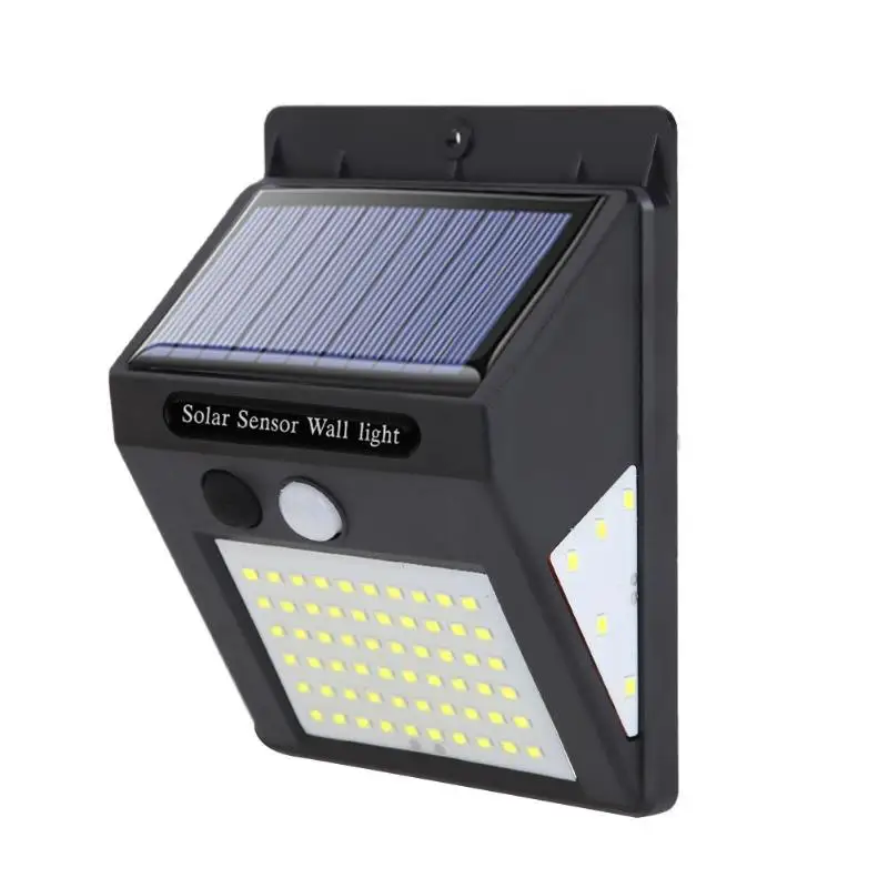 70LED One Mode a 46/60 светодиодов на открытом воздухе Водонепроницаемый солнечный светильник двор движения PIR Сенсор безопасности лампа Водонепроницаемый энергосберегающий напольный уличный Двор Путь - Испускаемый цвет: 70LED One Mode a