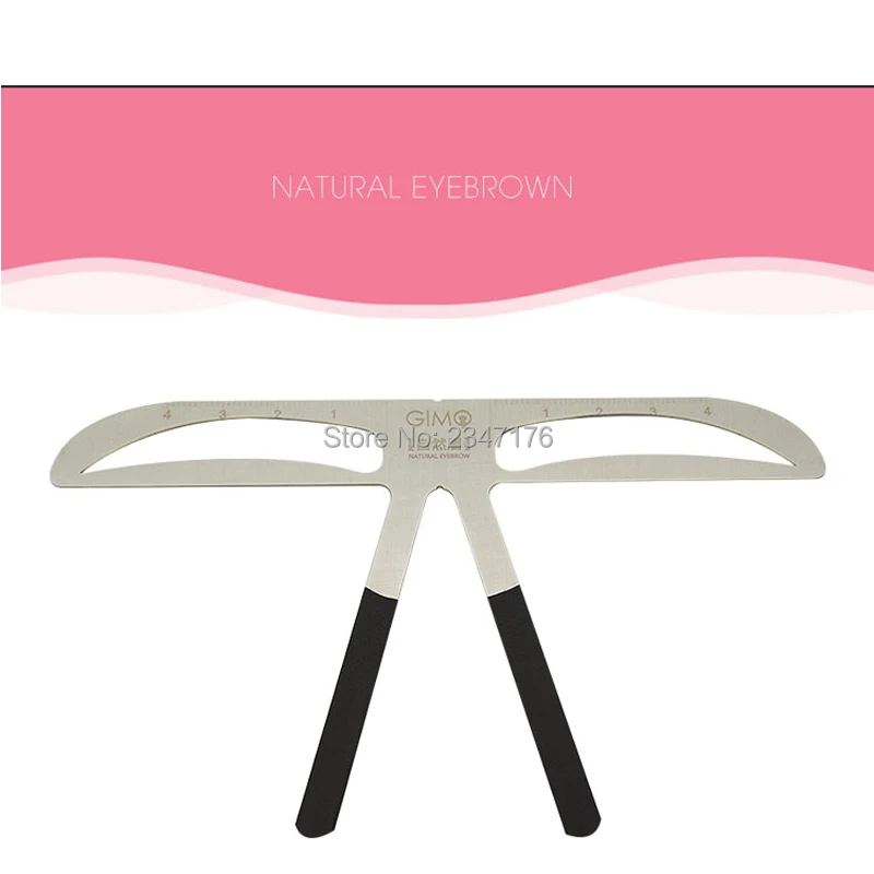 4 стиля 3D баланс татуаж бровей Планер для Трафарет формирователь Красота Макияж