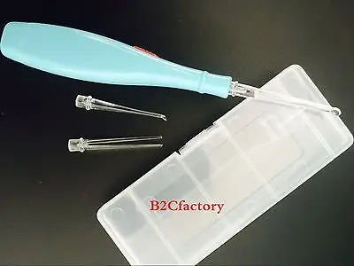 Tonsil ушной прибор для удаления косточек ручной и светодиодный свет + 12 шт. адаптер